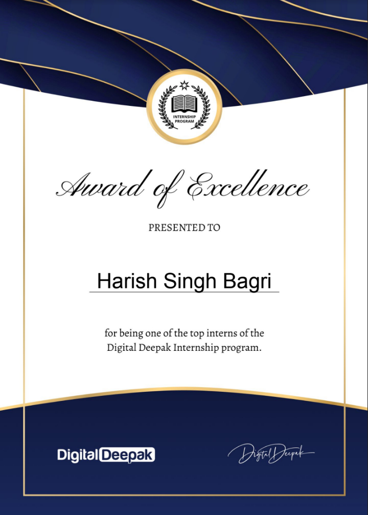 harishbagri's tweet photo. Thanks, DD (@highdeepak) Sir for your guidance and mentorship and for offering such career value-added courses. Proud to be a part of the DDIP. Now I am confident that I'm a T-shaped digital marketer, and have done my digital marketing interns with one of India's best DM experts. https://t.co/raMGSloaki