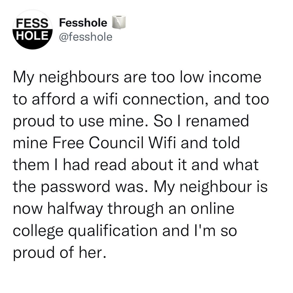 So simple and yet so brilliant ♥️ <a href="/TraidersDigital/">Traiders Digital</a> <a href="/DigiPovAlliance/">Digital Poverty Alliance</a> @Thewhole9years