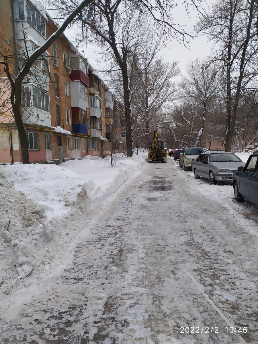 tac2606's tweet photo. Механизированная уборка снега во дворах управляющими компаниями: "Крепость", "Элитный район", "Волжский берег". Спасибо за работу.! @kuibadm @OOOUKKrePost @elite_raion @FD116Rss https://t.co/Wv1xKOB5nN