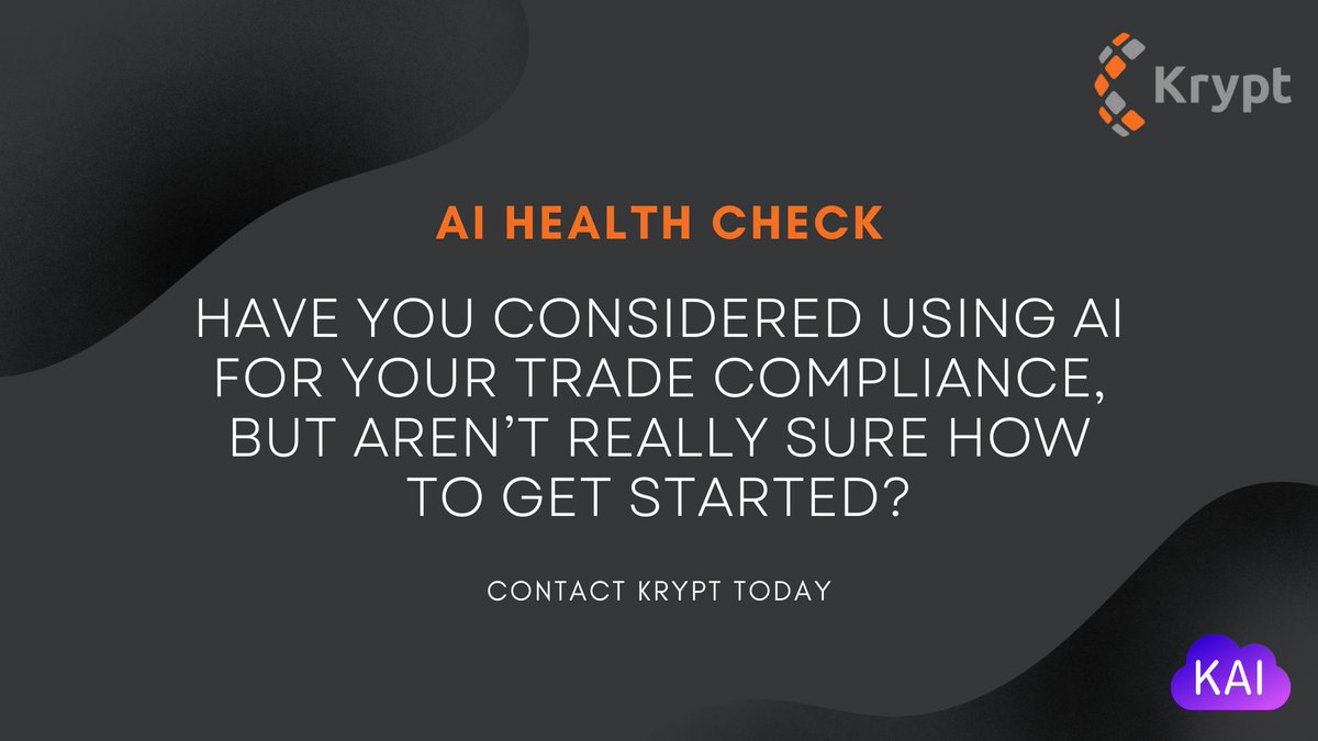 Kryptinc's tweet image. Krypt is offering a Health Check leveraging proprietary AI technology which will provide you with an analysis of your existing classification. Avoid double effort, inconsistency and reduce costs with Krypt&apos;s AI Health Check.

Learn More: hubs.li/Q012w1ZM0

#Kryptinnovation