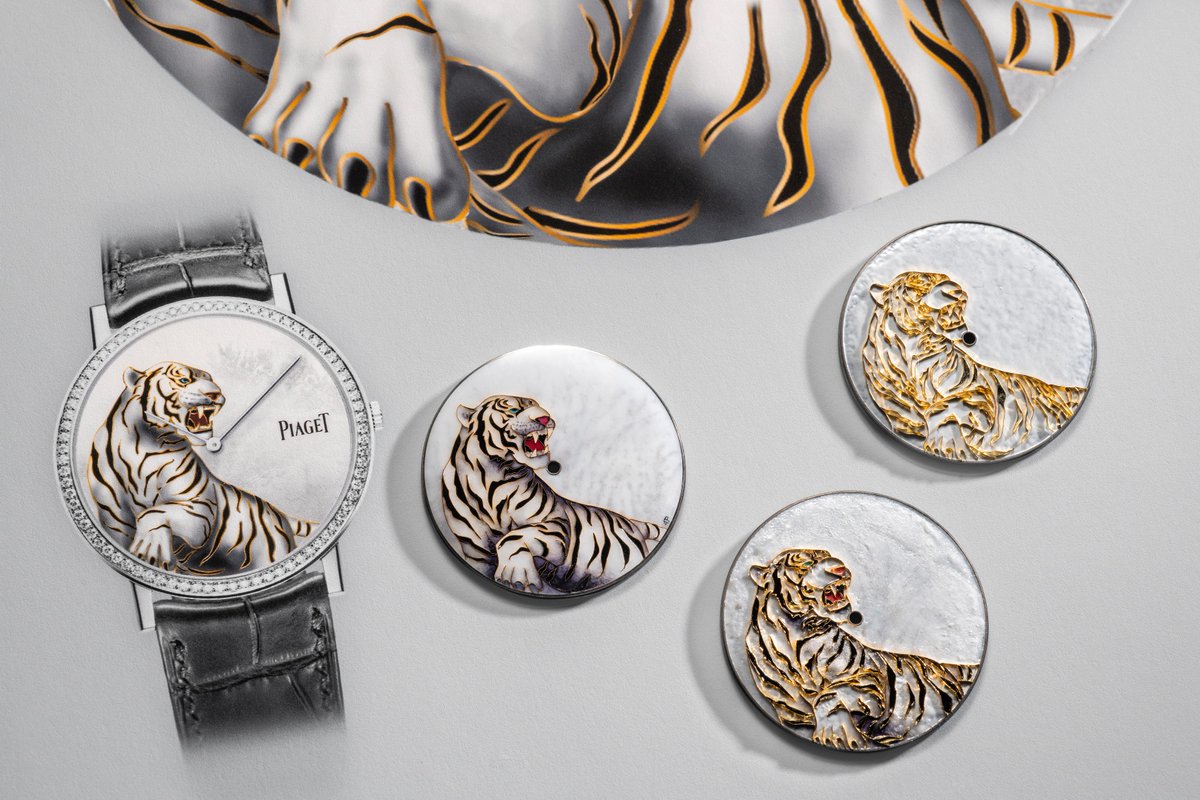 Discover our #PiagetAltiplano 𝒁𝒐𝒅𝒊𝒂𝒄 as part of @HYPEBEAST's top #LunarNewYear watches. This limited-edition watch celebrates the #YearOfTheTiger with diamonds and 𝒆𝒏𝒂𝒎𝒆𝒍. Read more: hypebeast.com/2022/1/witzerl… #Piaget