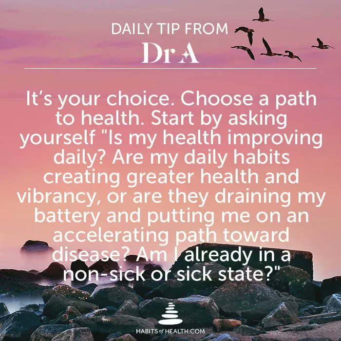 This is a good question to journal. #habitsofhealth