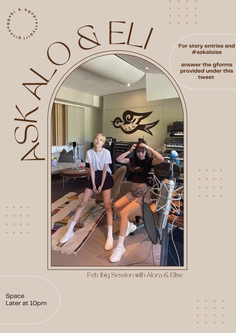 join us later at our very first space radio segment! if you have a story to share or questions to ask kahit kwento pa yan sa pinaubaya mo o tanong na nag papagulo sa isip mo, go lang! answer the forms provided under this tweet!