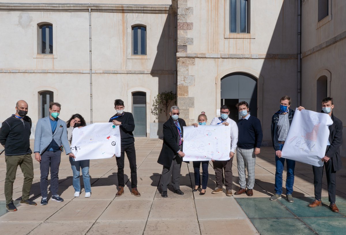 UPCToficial's tweet photo. 📍 Estudiantes de la @EuropUnivTech participan en un workshop para conocer la identidad visual de la alianza europea y aportar nuevos puntos de vista

🇩🇪 @h_da
🇨🇾 @CyUniTech
🇫🇷 @UTTroyes
🇱🇻 @RTU_LV
🇷🇴 @utcluj
🇮🇪 @WeAreTUDublin
🇧🇬 #Sofia 

#EUtech #EUtPartner #EUtWeek https://t.co/S9pOV8gr2i