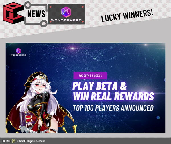 CoinSessions's tweet photo. Congratulations! Use these rewards to upgrade your NFTs and go further in WonderHero!
👉Beta 3 winners 
https://t.co/pjltYTvADt...
👉Beta 4 winners 
https://t.co/qVr8w93v0G...
#wonderherofcm 
#CSExWonderHero
#CoinSessionsEntertainment 
#ProjectPolymath
#KwentongCSE
#HolyPoly https://t.co/lRCk26LwHY