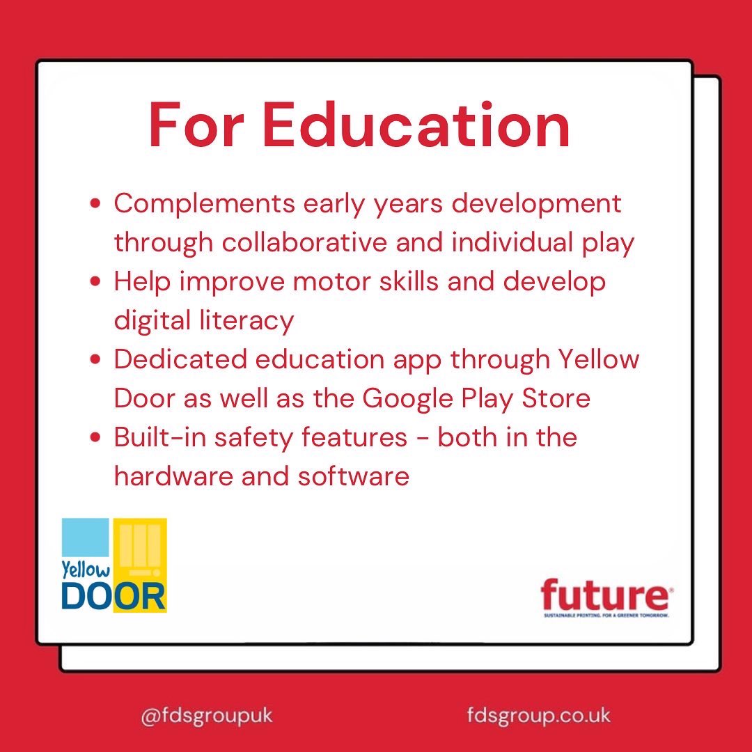 fdsgroupuk's tweet image. Check out our latest product releases on our website bit.ly/3APG7mi #fdsgroupuk #interactivetouchscreens #residentialcare #education