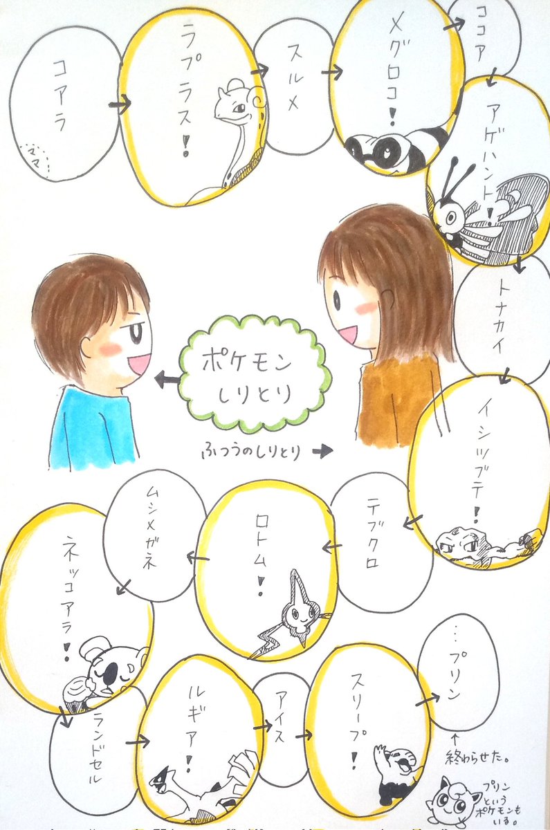 ポケモンしりとり のイラスト マンガ作品 12 件 Twoucan