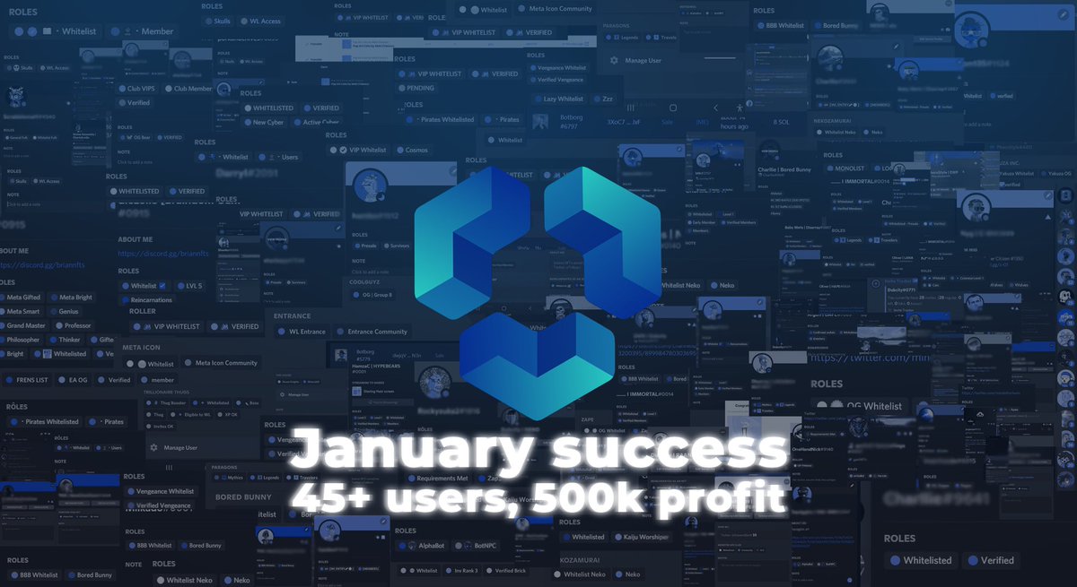 What a month we have had!!❤️

Over £320K profit made by members, thousands of whitelists secured and 1.0 released!🔥