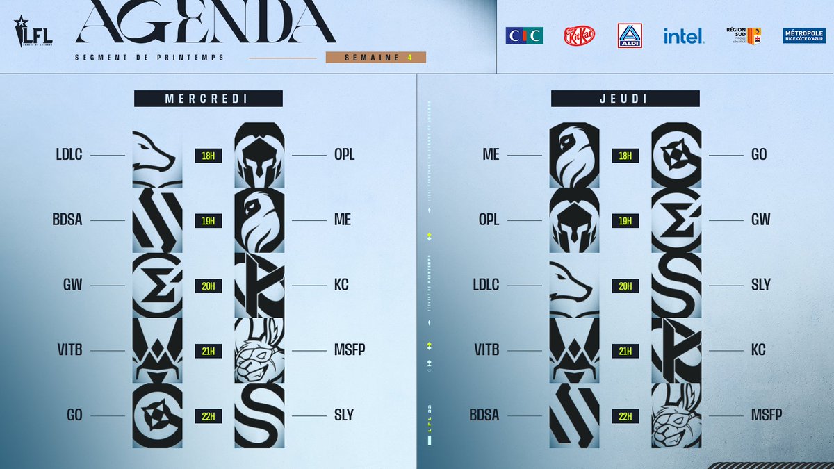 Cette semaine, la Ligue Française de League of Legends (LFL) accueille ses matchs au Palais des Congrès de Nice le 2 et 3 Février pour la première session IRL de 2022 !

La compétition ayant l'habitude de se dérouler en ligne a décidé de proposer à son public une autre expérience