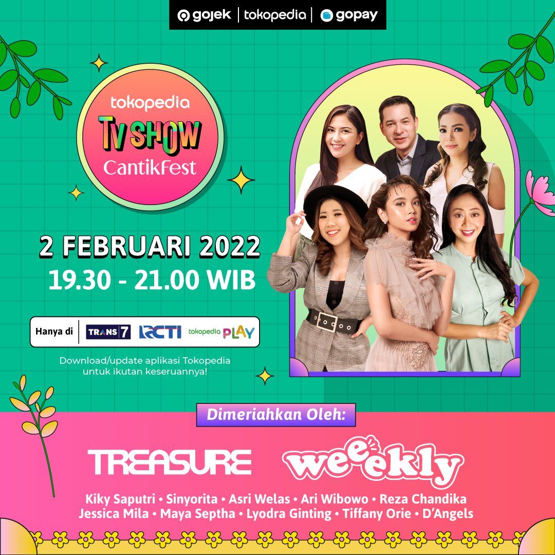 guyss ayoo nonton di link dibawah, ada treasure nih! teume harus bgtt nonton😘 ! tokopedia.link/belanjacantikf…
#CantikFest
#TEUMESayangTREASURE