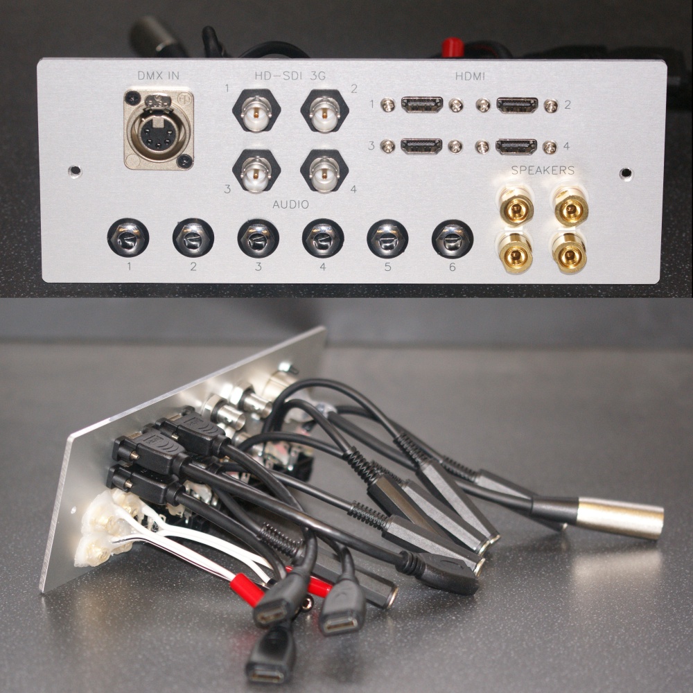 AVYork's tweet photo. Here's a set of 2 custom #av control panels we were asked to make. Interconnecting cabling to allow the connections to pass through the wall of a sound studio. #avtweeps #liveinstall #UKSmallBiz https://t.co/mmQysgMH8T