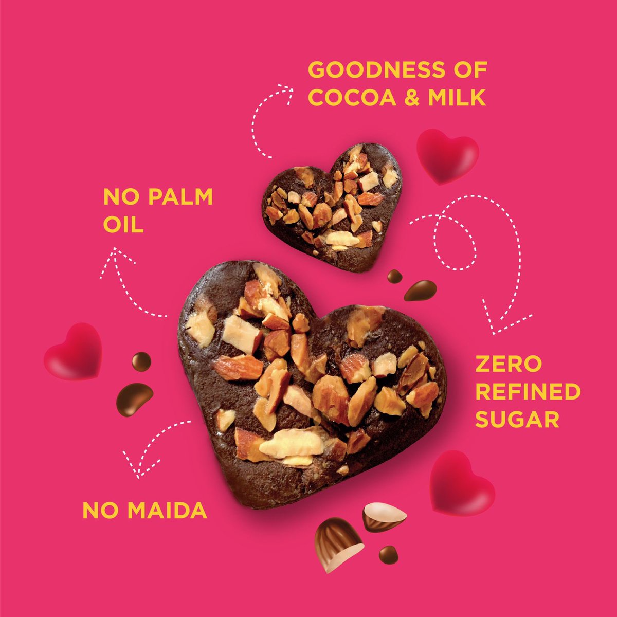 OpenSecretSnack's tweet photo. Ever heard of a brownie thatโs free of junk and full of love? ๐
Get your hands on our limited edition #UNJUNKED brownie.
Limited stock available only till 14th February.
Shop from link in bio ๐๐
#loveunjunked #valentinesgift #valentineday #brownie #limitededition https://t.co/ouY1OUPBxI