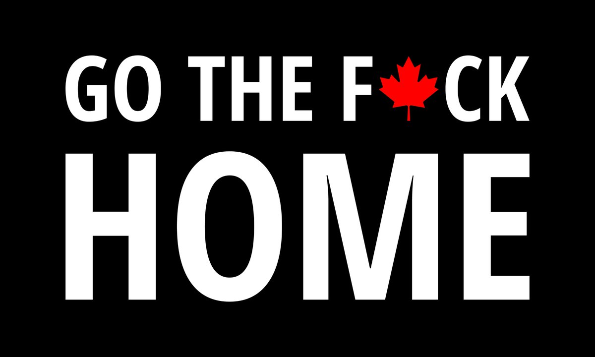 SamReesDesign's tweet image. Here&apos;s a flag I made for the dipshits that won&apos;t leave our city. #GoHomeTruckers #FluTrucksClan
