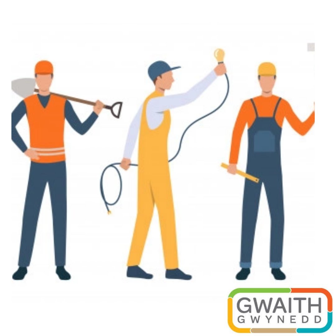 Hyfforddiant mewn Adeiladu (CSCS) yn Nhywyn a Dolgellau mis yma, cysylltwch am fwy o wybodaeth ac i weld sut gallwch fynychu am ddim! DM / 01286 679211 / gwaithgwynedd@gwynedd.llyw.cymru #hyfforddiant #adeiladu #tywyn #dolgellau