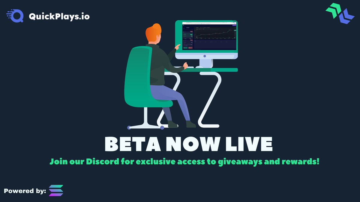 QuickPlays_io's tweet photo. #QuickPredict is a fast-paced crypto market prediction game on https://t.co/yNFZQiv2LK where you can win big USDT prize pots in just a few clicks.
Join our Discord to get exclusive access to giveaways and rewards! Click the link in our bio!
#Solana #SOL #GameFi https://t.co/v0EVhGrKxA