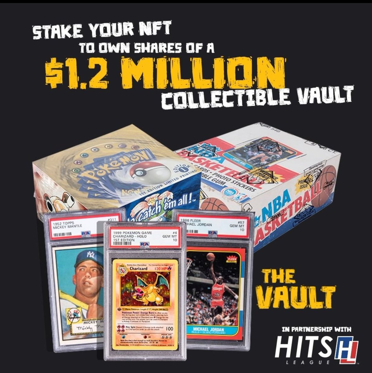explodinghc's tweet photo. Our favorite thing about @explodinghc

✅ Stake your #NFT to earn $HLCoin, a DAO governance token that gives you factional ownership of a vault of real-world collectibles worth over $1,200,000

What's yours??

Picking 1 answer to get OG 😎 (links in bio)

#DAO #NFTutility https://t.co/freN7MoEeY