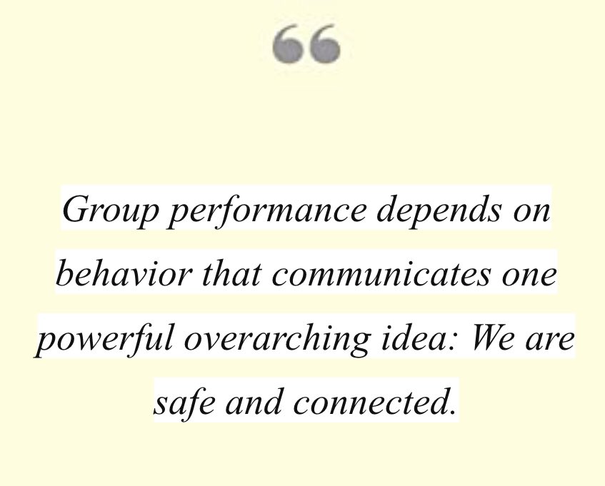 It’s “performance evaluation” season & I’m reading #TheCultureCode ➡️@DanielCoyle Toward highest & best: “Thank-yous aren’t only expressions of gratitude; they are crucial belonging cues that generate a contagious sense of safety, connection, & motivation.” ❤️Write @unmciLEAD