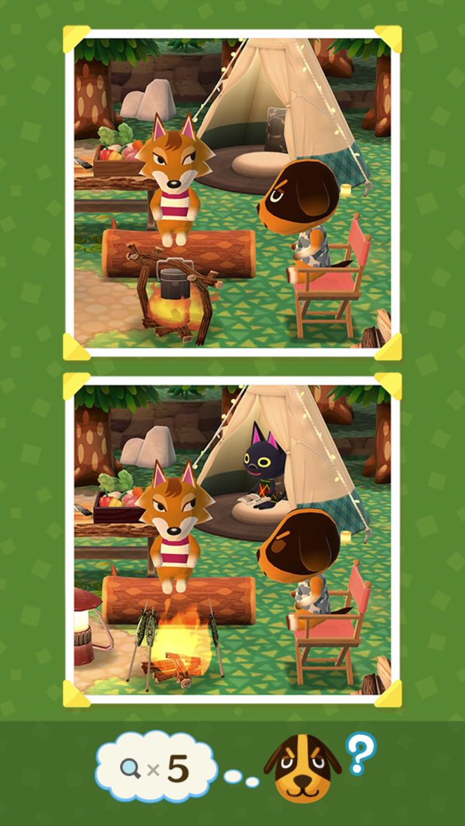 rnsy488's tweet photo. #ポケ森
 #キャンプ場お願いごと
 
4個目までは簡単だけど、5個目だけ苦戦してた😓
確かに惑わされる💦
 
1月27日にアップデートしてから、キャンプ場のどうぶつのお願いごとが一切表示されなくなった💧
公式のお問い合わせから改善方法見つけたけど、直らない…
早く修正して欲しい‼️ https://t.co/DWGVewHtJ5