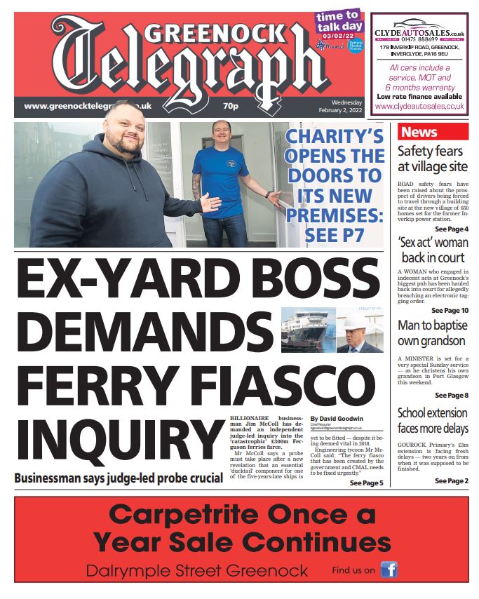 Greenock Telegraph tweet media