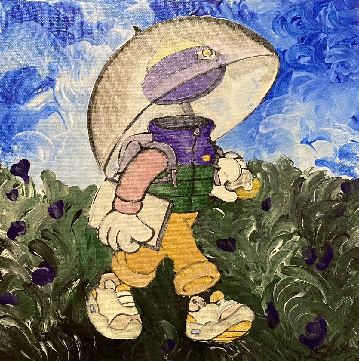 EPELLESI_ARTE's tweet photo. @MotionMarkus @MotionMarkus what do you think about my 3 @InvsbleFriends hand painted artwork?👩‍🎨�� https://t.co/JqMYaDiw7l