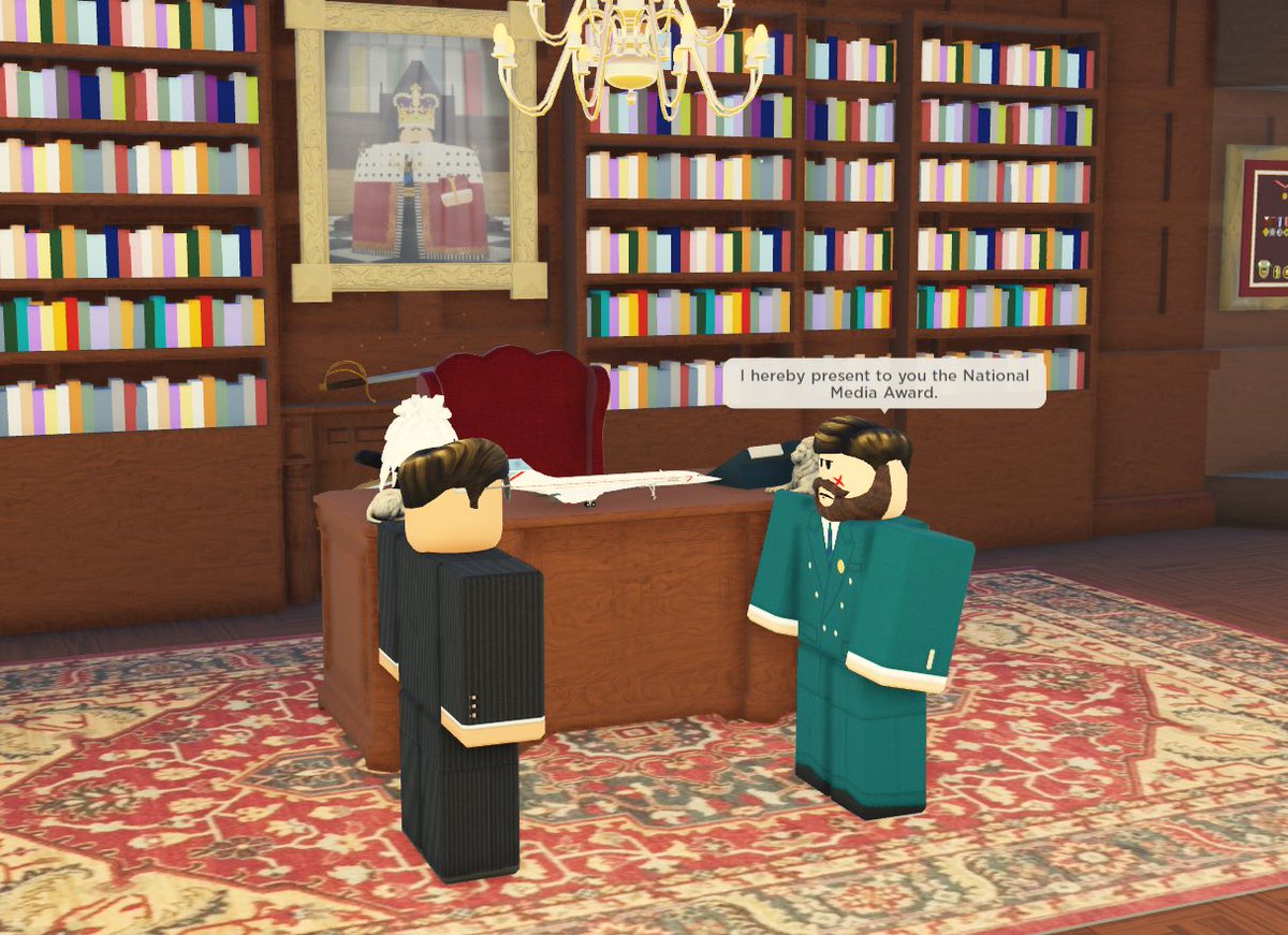 ViceroyHouse's tweet photo. His Excellency was pleased to confer the National Media Award to Mr KyleJSpencer today for the great success which Vox Media has shown.

KyleJSpencer has been a recipient of the Nau Sena Medal in honourary recognition of his contributions to the Royal Bahrain Naval Force. https://t.co/BmBXp3wlnK