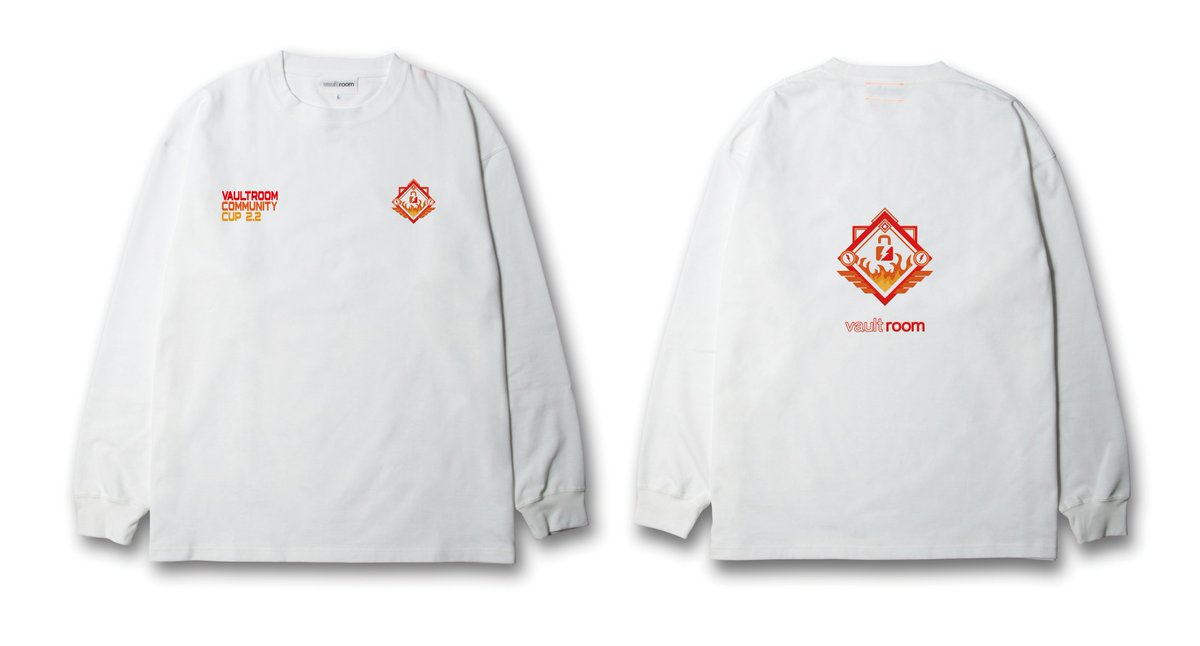 【参加賞とプレゼント】
VCC badge L/S TEE
参加賞と同じものを3名様にプレゼント致します🎊🎊
皆さんの推しを教えてください👀👀👀

#vcc #vaultroom