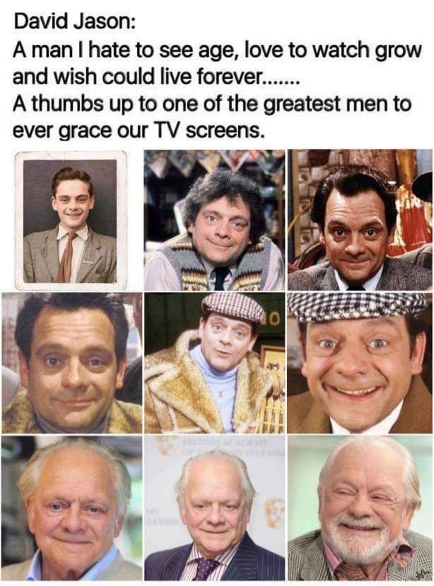 Happy 82nd birthday Sir David Jason 