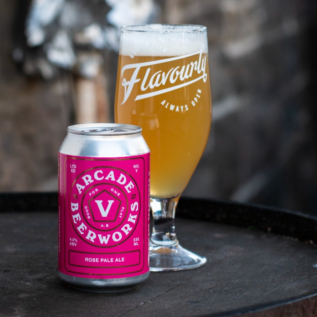 Arcade Beerworks is BACK! 🎉

Introducing Arcade Beerworks V, brewed in collaboration with <a href="/SecretGardenGin/">The Secret Garden Distillery</a> 😍

Available NOW exclusively from our friends at <a href="/Flavourly/">Flavourly.com</a> 

Citrus, passion fruit and grapefruit, balanced on a subtle malt body  with a delicate touch of rose aromatics