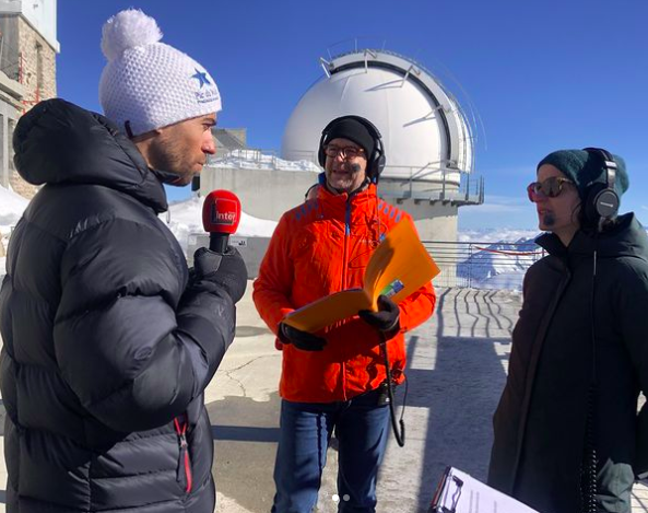 inter_presse's tweet photo. #Les4saisons de la @LaTacfi avec @mathieuvidard &
@CamCrosnier
L’étape 2 de ce tour des saisons se déroule au cœur des Pyrénées en hiver 🏔️
► Rendez-vous toute la semaine sur @franceinter !
@nrpyrenees @FB_BearnBigorre @Ville_Pau @BearnPyrenees @departement64 @cauterets65110 https://t.co/wdKujBKrUm