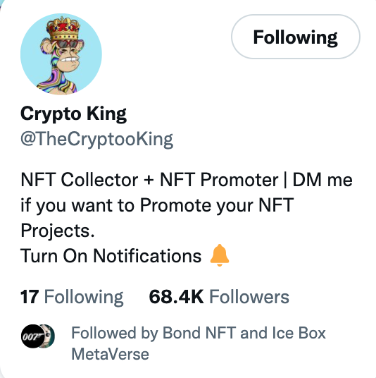 snailsnuffle's tweet photo. @TheCryptooKing NFT🔥 https://t.co/nwXixYqxH0