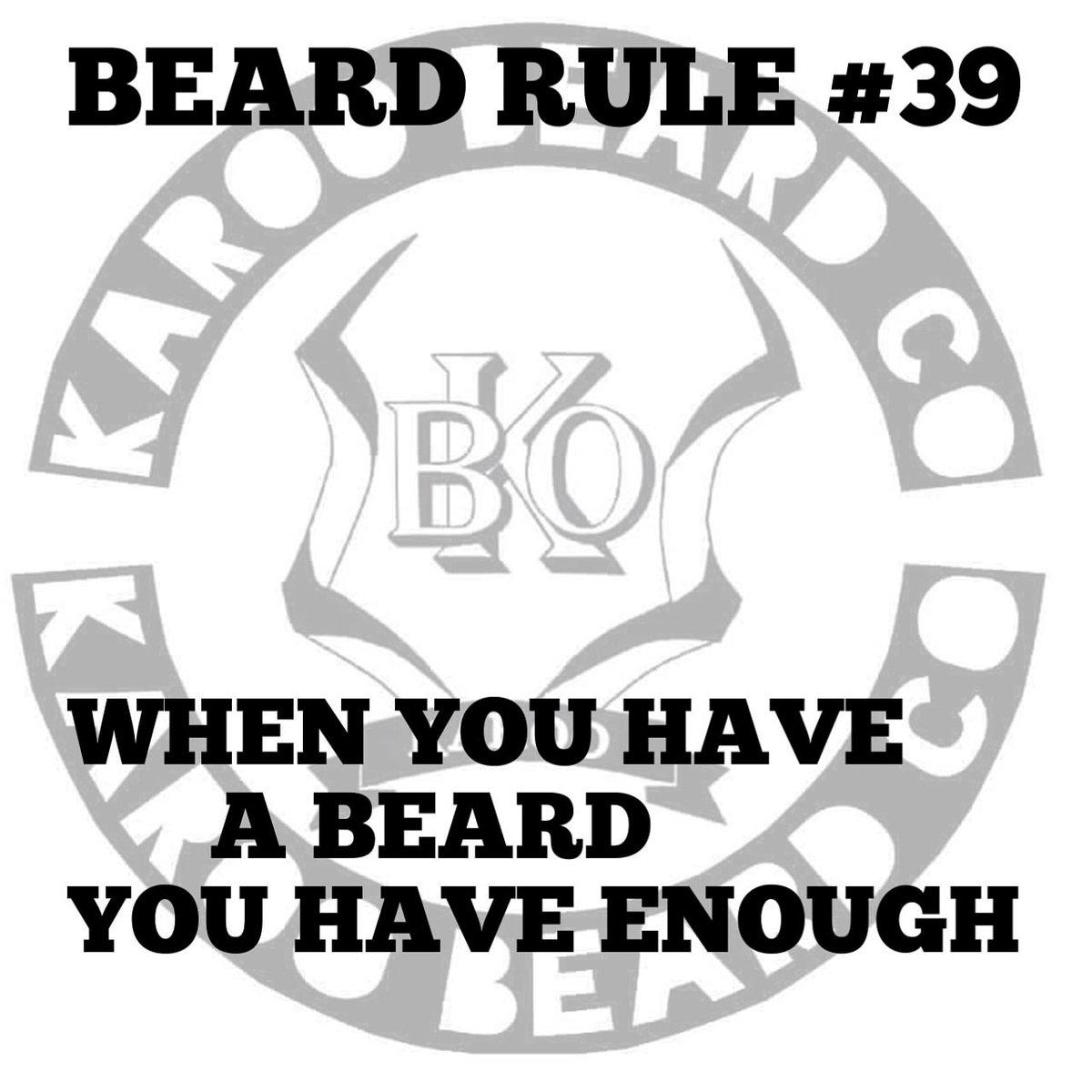 karoobeard's tweet photo. Beard rule 39

https://t.co/mY4waOpZAC 

#beardoil #beardcare #mzansi #facialhair #bearded #karoo #localislekker https://t.co/mX8hGrNYLc