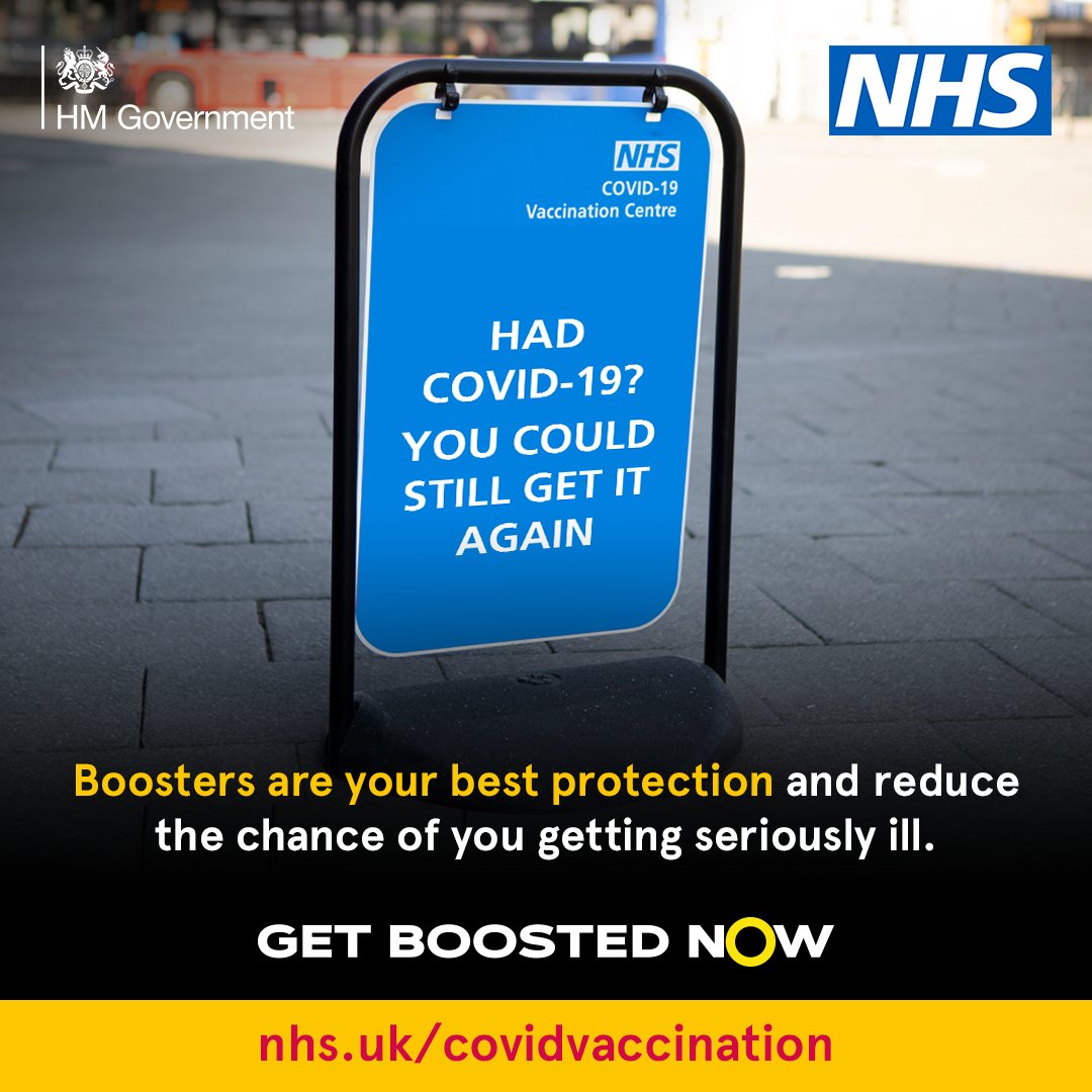 NHSEngland's tweet photo. Over 370,000 people under the age of 35 are experiencing the long-term effects of COVID-19.
 
The COVID-19 booster vaccine can reduce the chance of you getting seriously ill from coronavirus. #GetBoostedNow. ➡️ https://t.co/ocH1SqGFXG https://t.co/9LEDIqlEyr