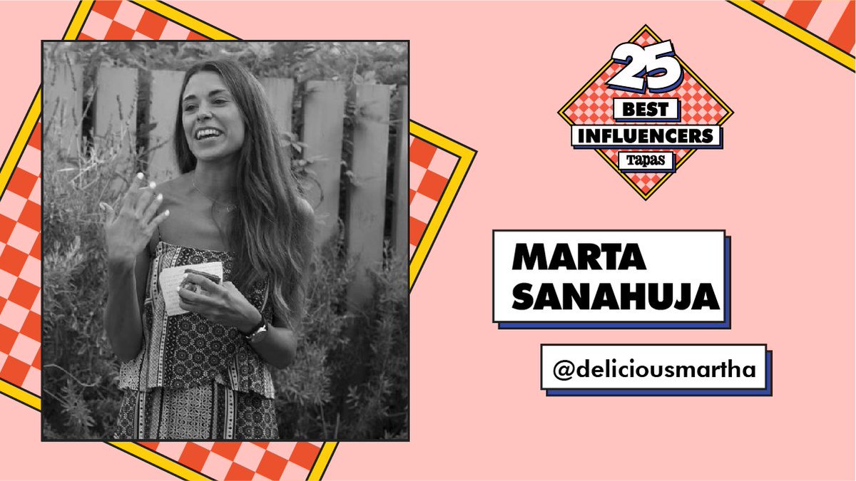 🍽 #BestInfluencersTapas

➡ Marta Sanahuja – <a href="/DeliciousMartha/">Delicious Martha</a> 

tapasmagazine.es/mejores-influe…