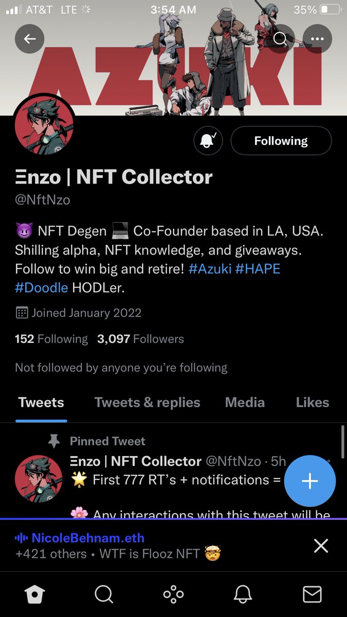NatespazAR's tweet photo. @NftNzo @AzukiZen Been done ✅ https://t.co/i1VE6xsoUf
