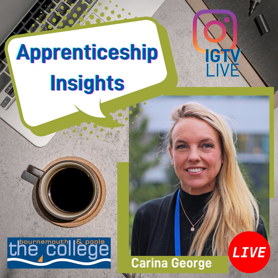 The BASE (@thebase_bpc) on Twitter photo We are thrilled to announce that our LIVE ‘Apprenticeship Insight’ interview sessions will return this #NationalApprenticeshipWeek
Visit <a href="/BPCollege/">Bournemouth & Poole College</a> instagram page on Monday 7th February to join us! #NAW2022 #Apprenticeships We are thrilled to announce that our LIVE ‘Apprenticeship Insight’ interview sessions will return this #NationalApprenticeshipWeek
Visit <a href="/BPCollege/">Bournemouth & Poole College</a> instagram page on Monday 7th February to join us! #NAW2022 #Apprenticeships