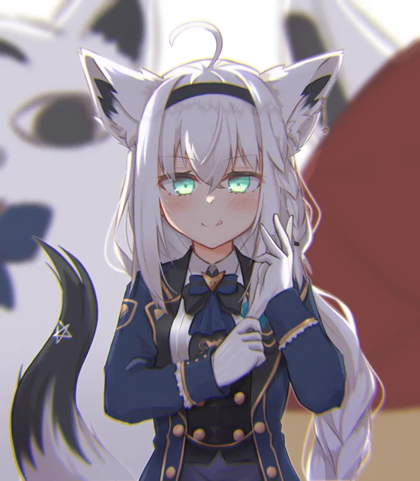 エージェント白上
#絵フブキ 