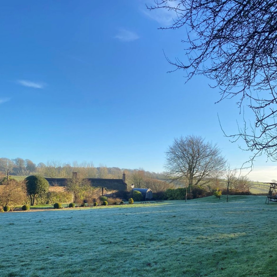 Sweetly serene mornings at Summer Lodge - the perfect spot to pause, breathe deep and clear mind, body and soul