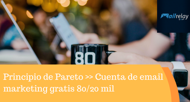 Principio de Pareto >> Cuenta de email marketing gratis 80/20 mil

En Mailrelay hemos creado una cuenta gratuita muy especial:

◆ Permite enviar hasta 80.000 emails gratis al mes

◆ A una lista de hasta 20.000 contactos

blog.mailrelay.com/es/2022/02/02/…

#EmailMarketing