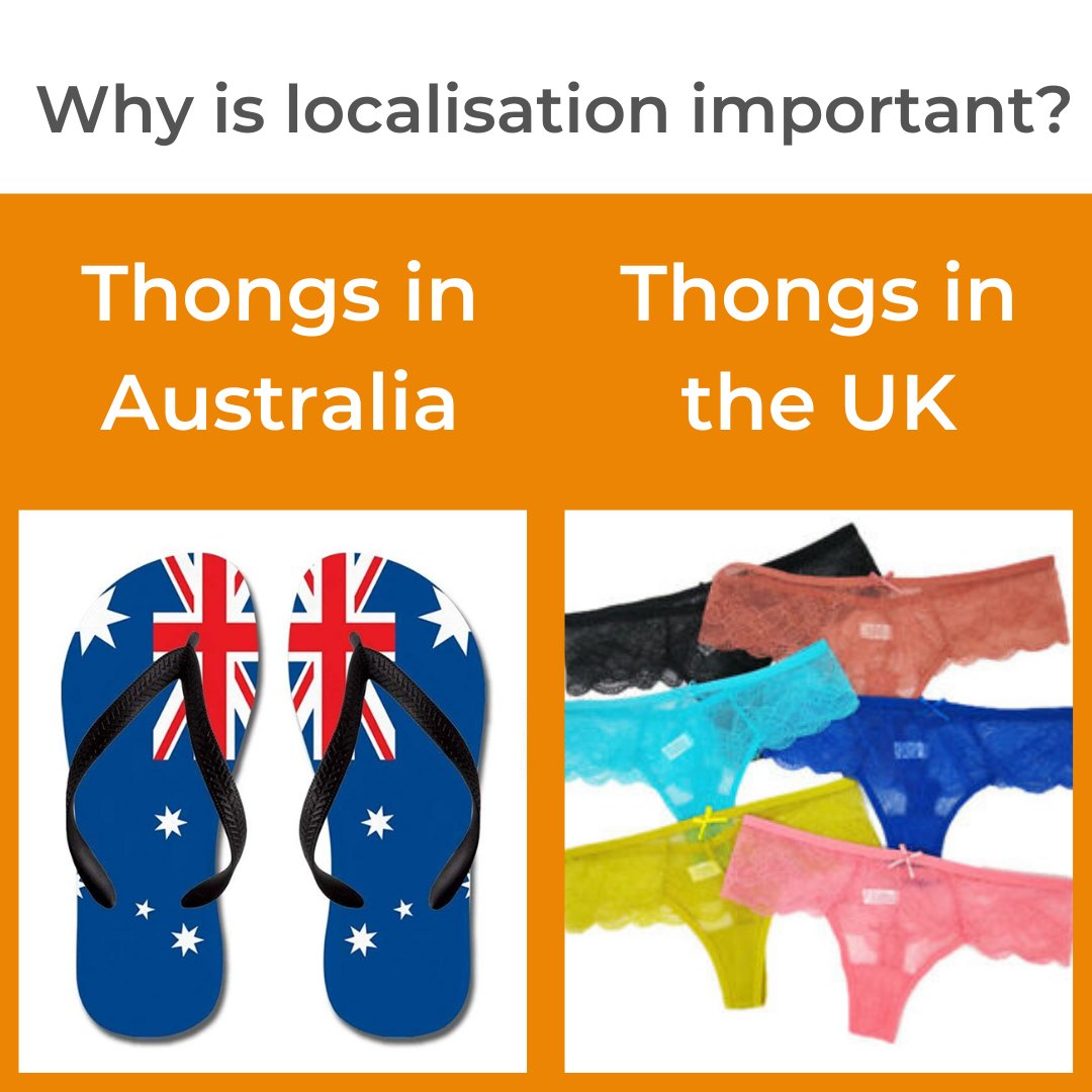 #ecommerce: Remember to localise your product categories, names &amp; descriptions (+ their slugs) AND get a native speaker to check the international versions of your site. 

A simple oversight could lead to a lot of confusion in your target market!

#internationalSEO #localisation