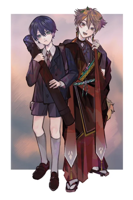 #絵ガク #金剛力也像
ショタ捏造👶 