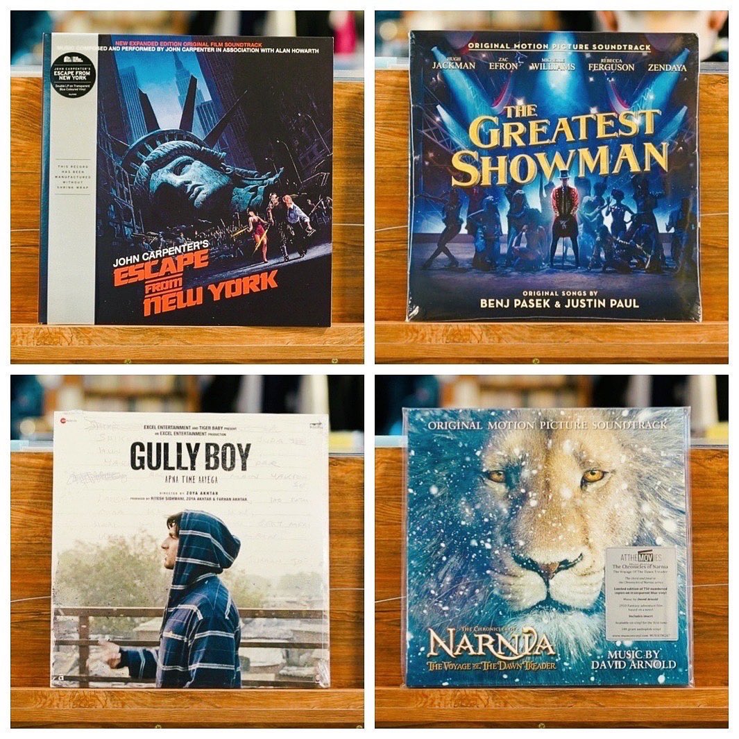 영화 사운드트랙 재입고 및 신입하 타이틀 안내 • ESCAPE FROM NEW YORK 2 x 블루컬러 바이닐 • THE GREATEST SHOWMAN (위대한 쇼맨) • GULLY BOY (걸리 보이)...