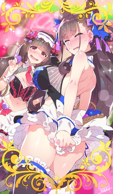 毎年描いてたセルフパロ礼装も添えて #FGO 