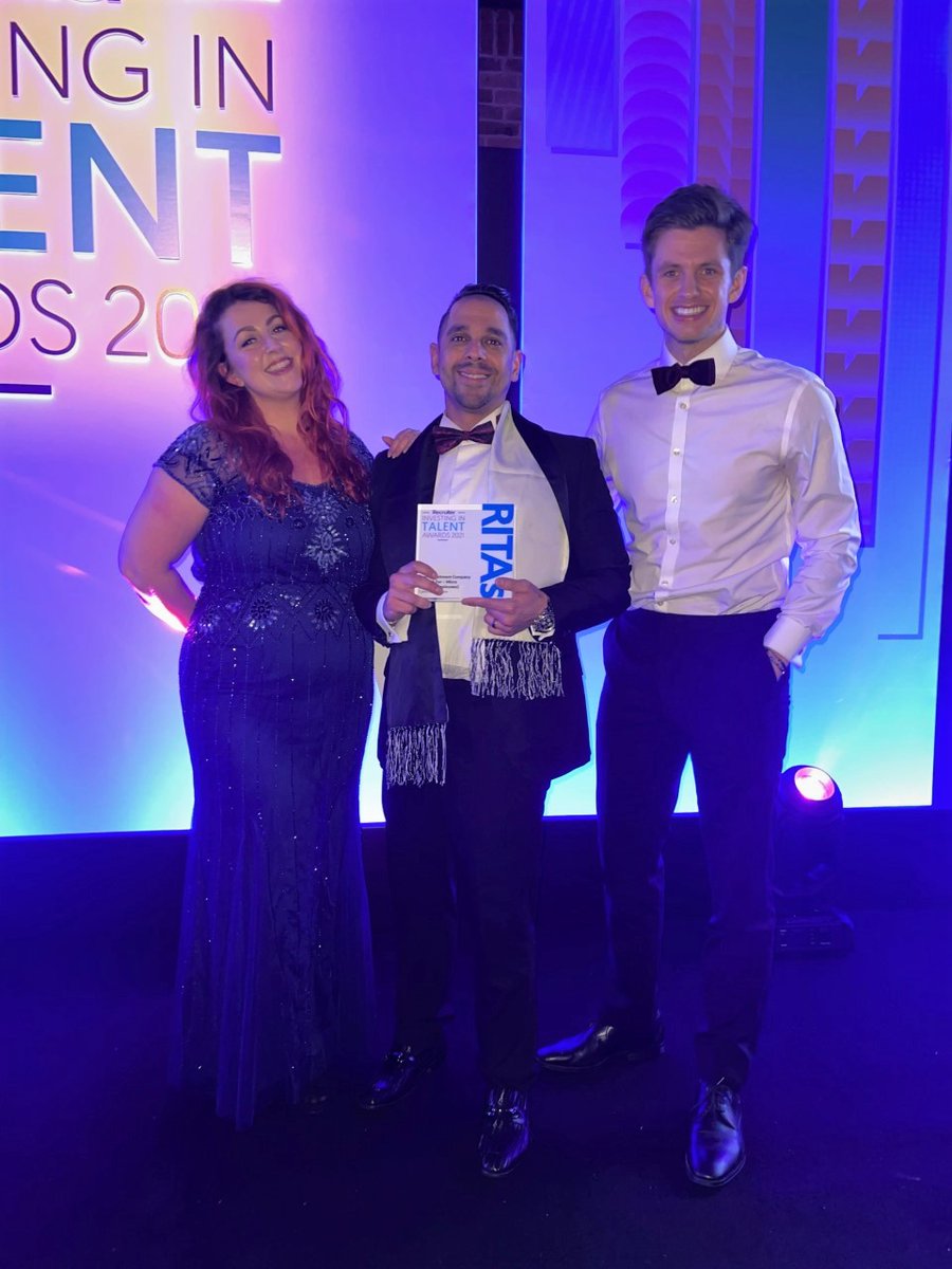 CaminoPartners's tweet photo. ✨BEST RECRUITMENT COMPANY TO WORK FOR 2021✨

We are super proud and grateful to have won the award for best company to work for (micro) at the Recruiter Investing in Talent Awards last night🤩🏆 @RecruiterAwards 

#recruitment #recruitmentlife #awardwinningagency https://t.co/qQECTj3iGK