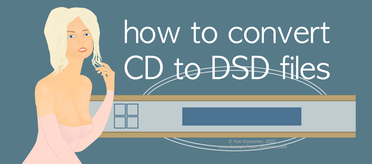 How to convert CD to DSD files [Windows Mac, User Guide 2022] samplerateconverter.com/tutorials/conv…
#cdripper #dsd #audio #hifi #audiophile