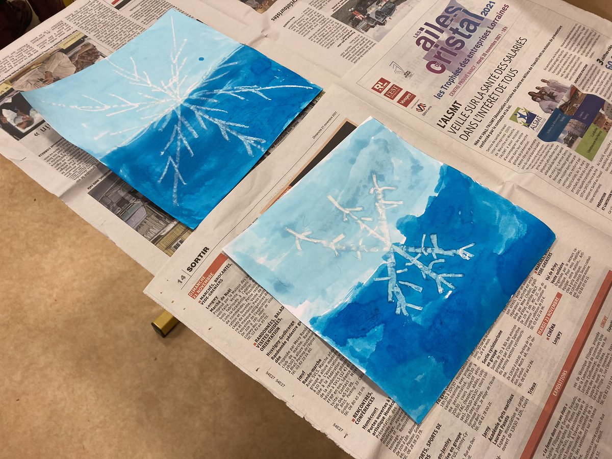 Apparition du flocon magique 🤩✨❄️❄️❄️