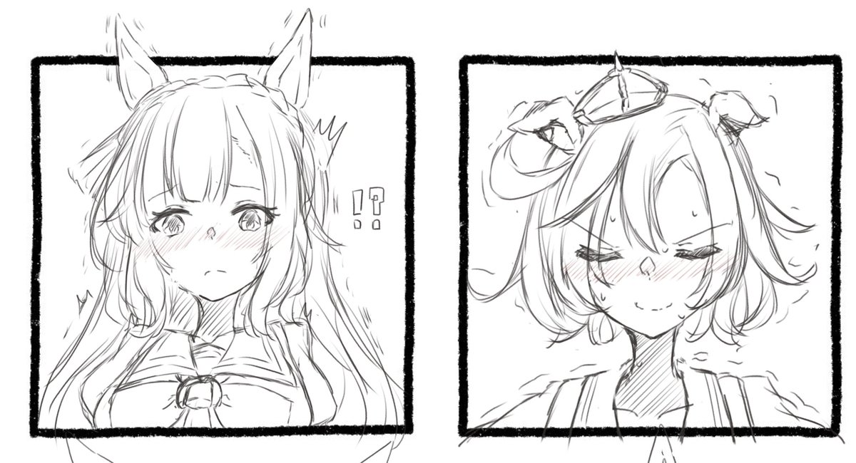 このライン描いてる時自分の絵がとてもいいと思えた 