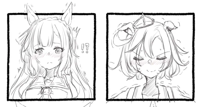このライン描いてる時自分の絵がとてもいいと思えた 