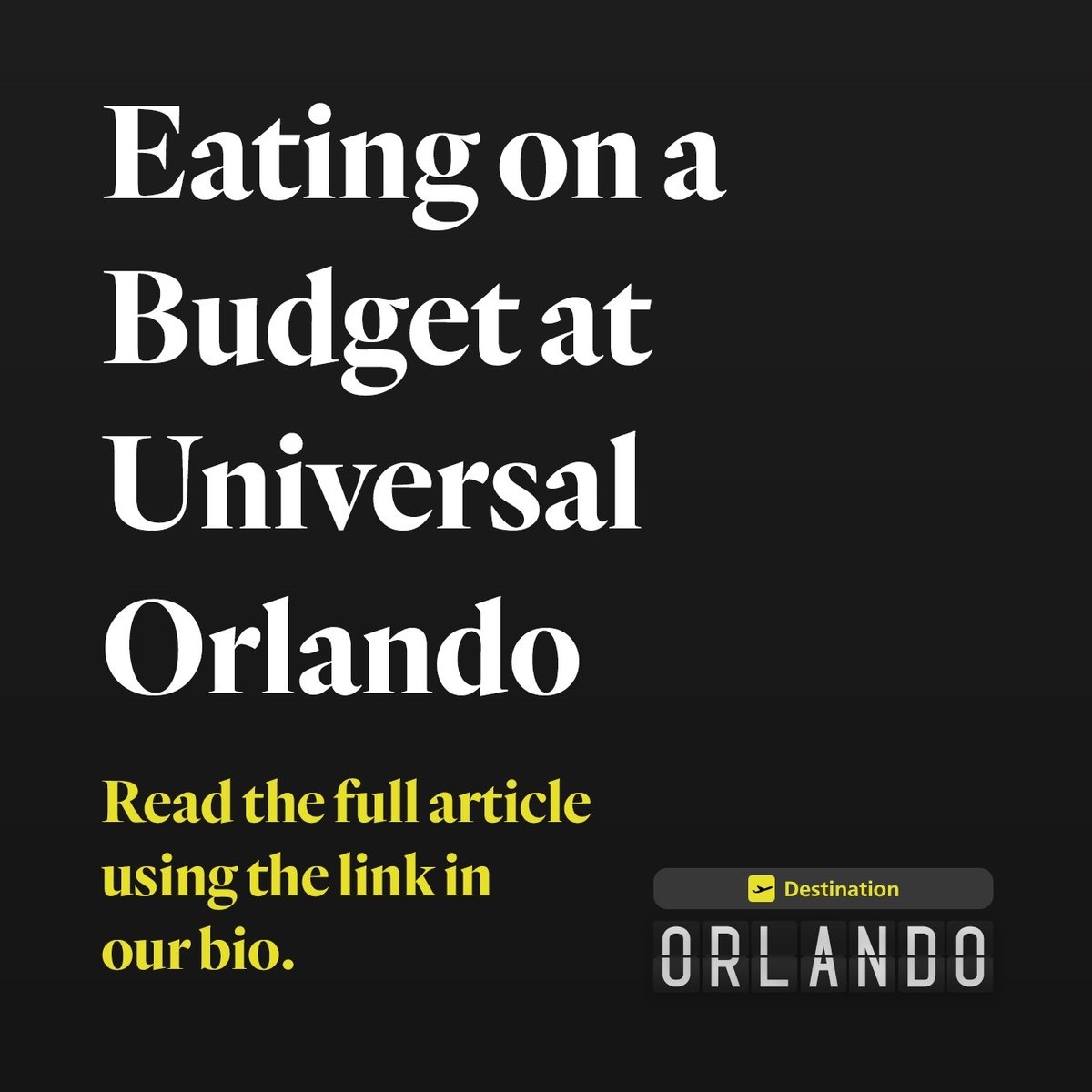 Destination Orlando tweet media