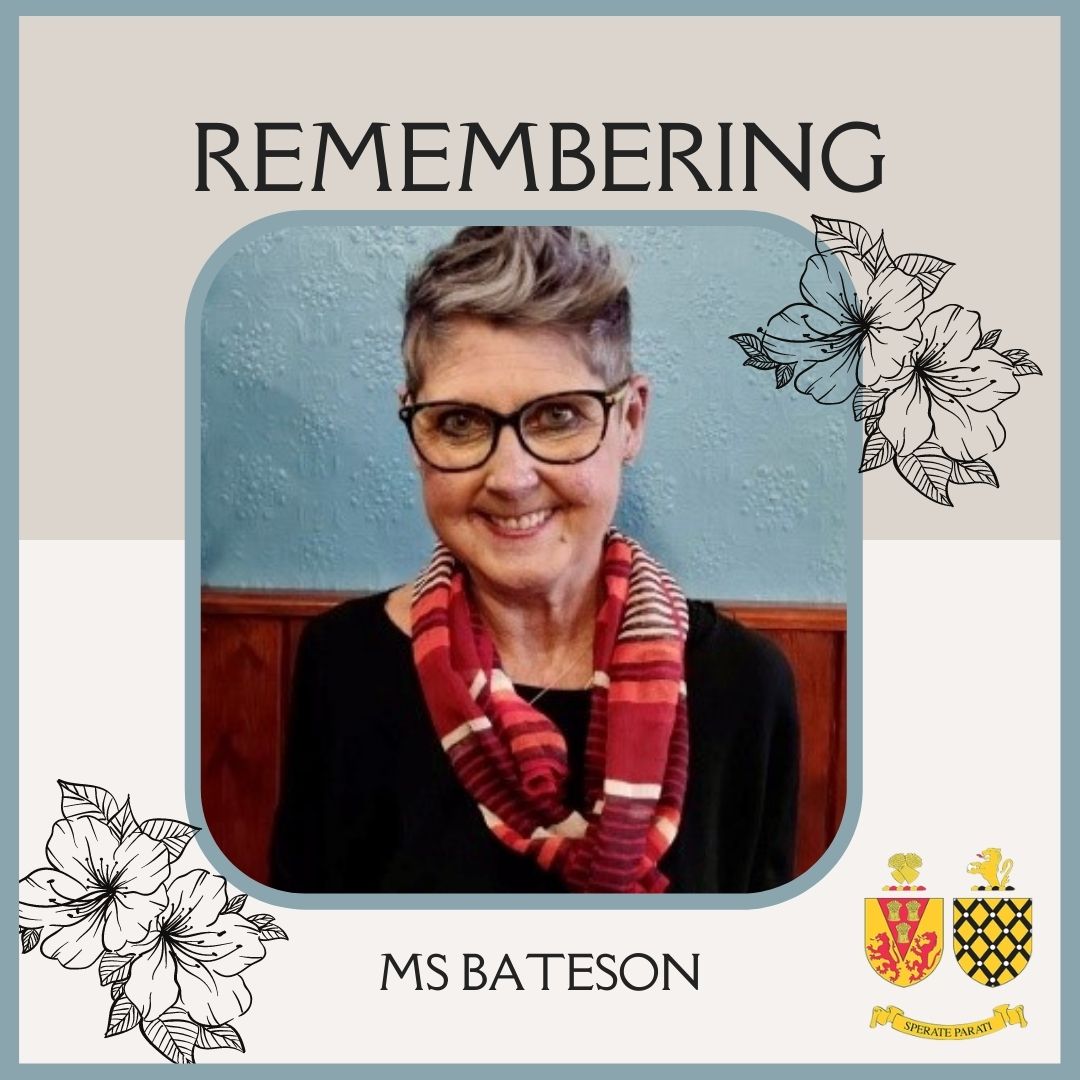 As a tribute to Ms Bateson, we would like to install a bench at the school dedicated to her memory. We are also collecting money for Kidney Research in her name. To make a donation please click here: bit.ly/3FSnQpj