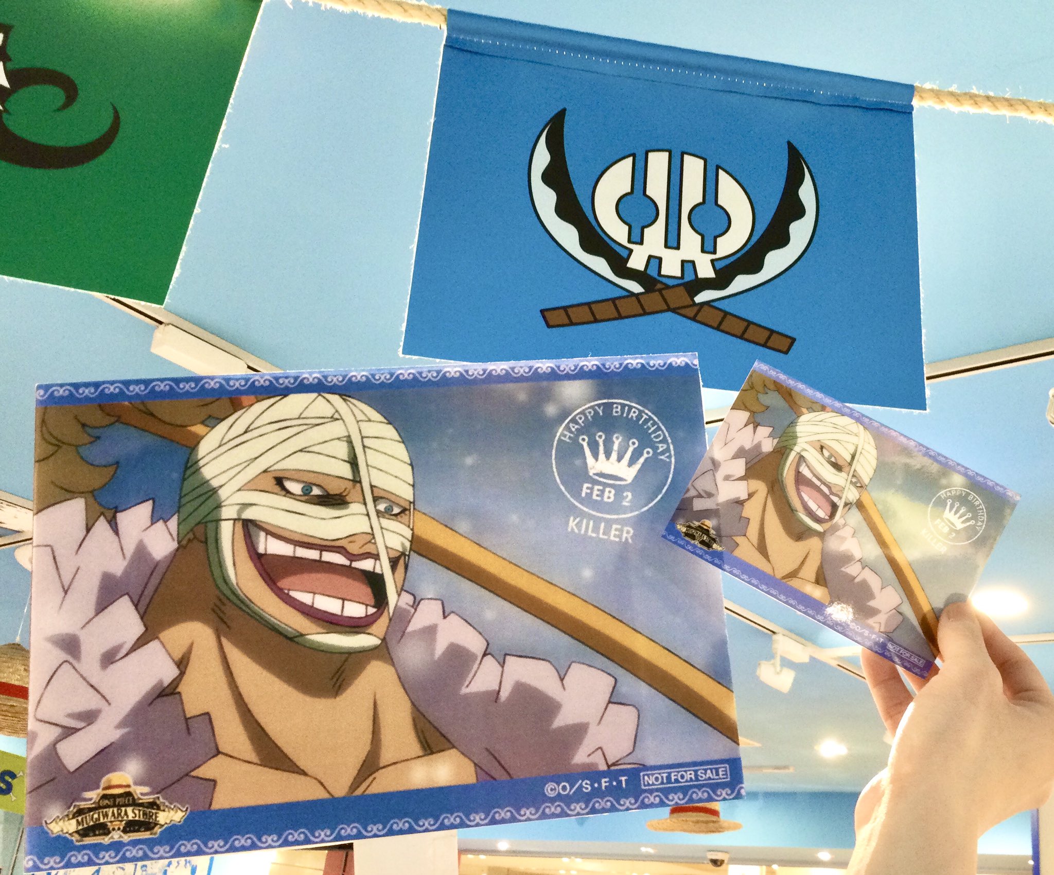 ONEPIECE 麦わらストア バースデーブロマイド カタクリ シャーロット・カタクリ ワンピース 麦わらストア バースデー